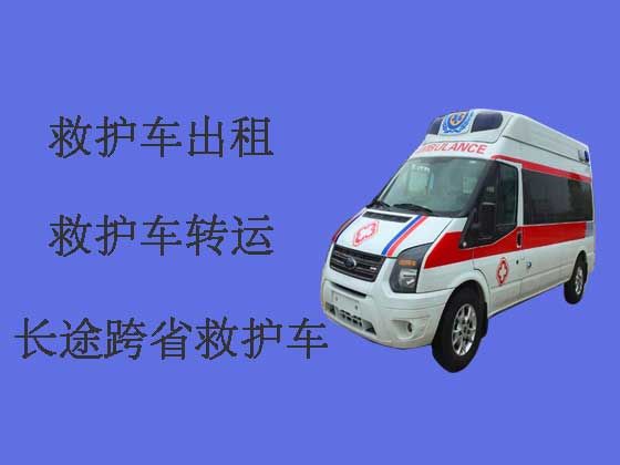 深圳私人救护车接送病人出院
